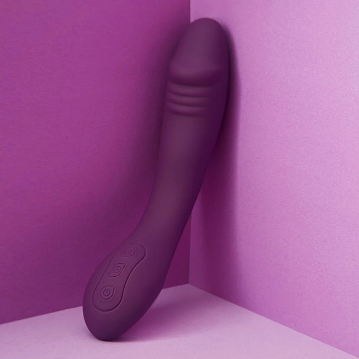Carina Ribbed G-Spot Vibrating Dildo - Image 3