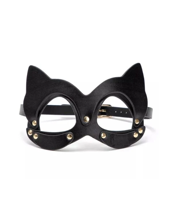 Haley Cat Faux Leather Mask - Image 7