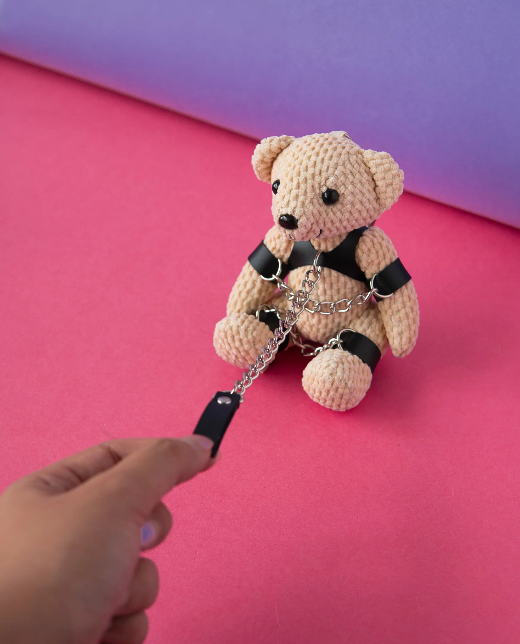 Hedonist BDSM Teddy Bear Keychain - Image 7