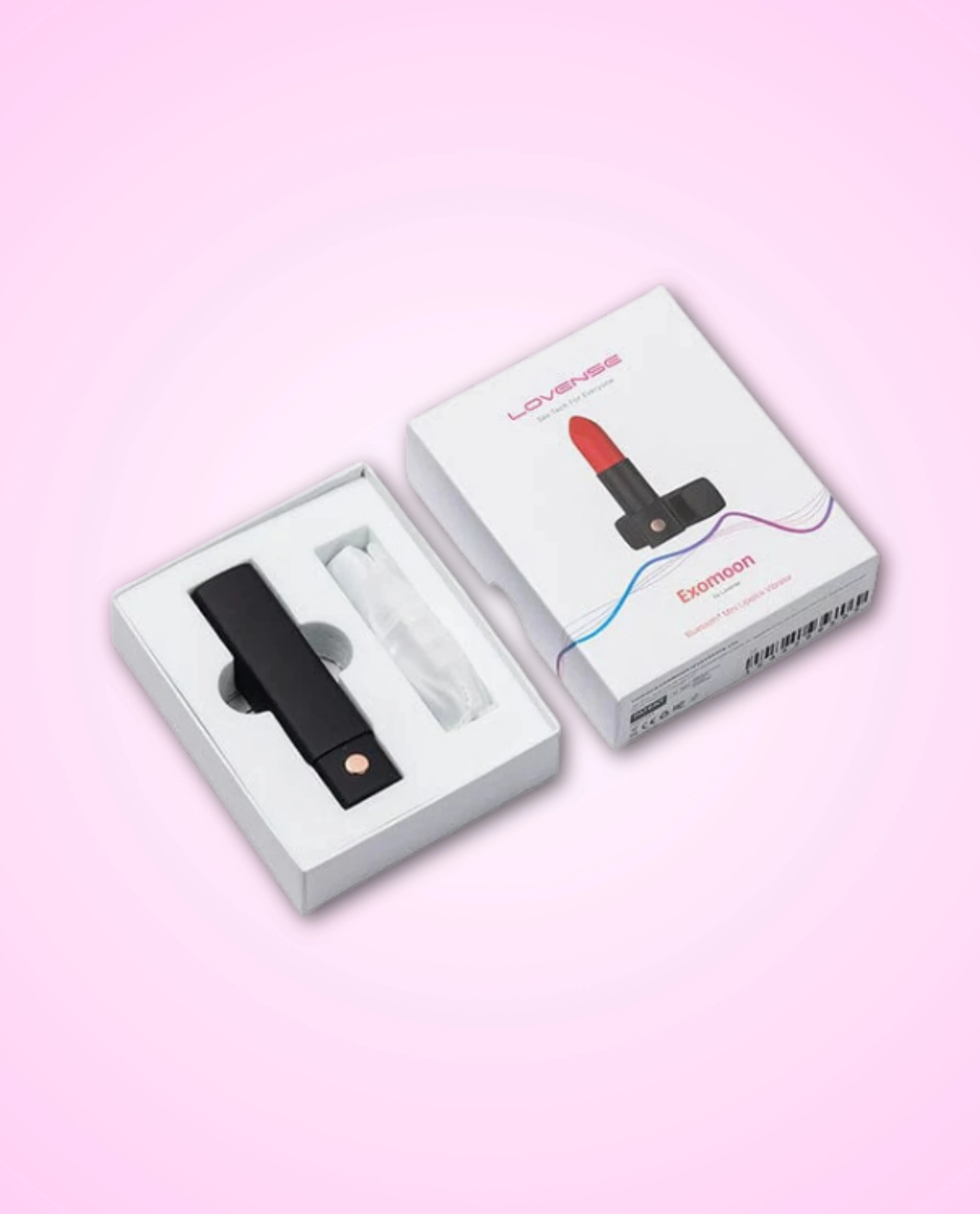 [FREE LUBE] Lovense Exomoon App-Controlled Lipstick Vibrator - Image 7