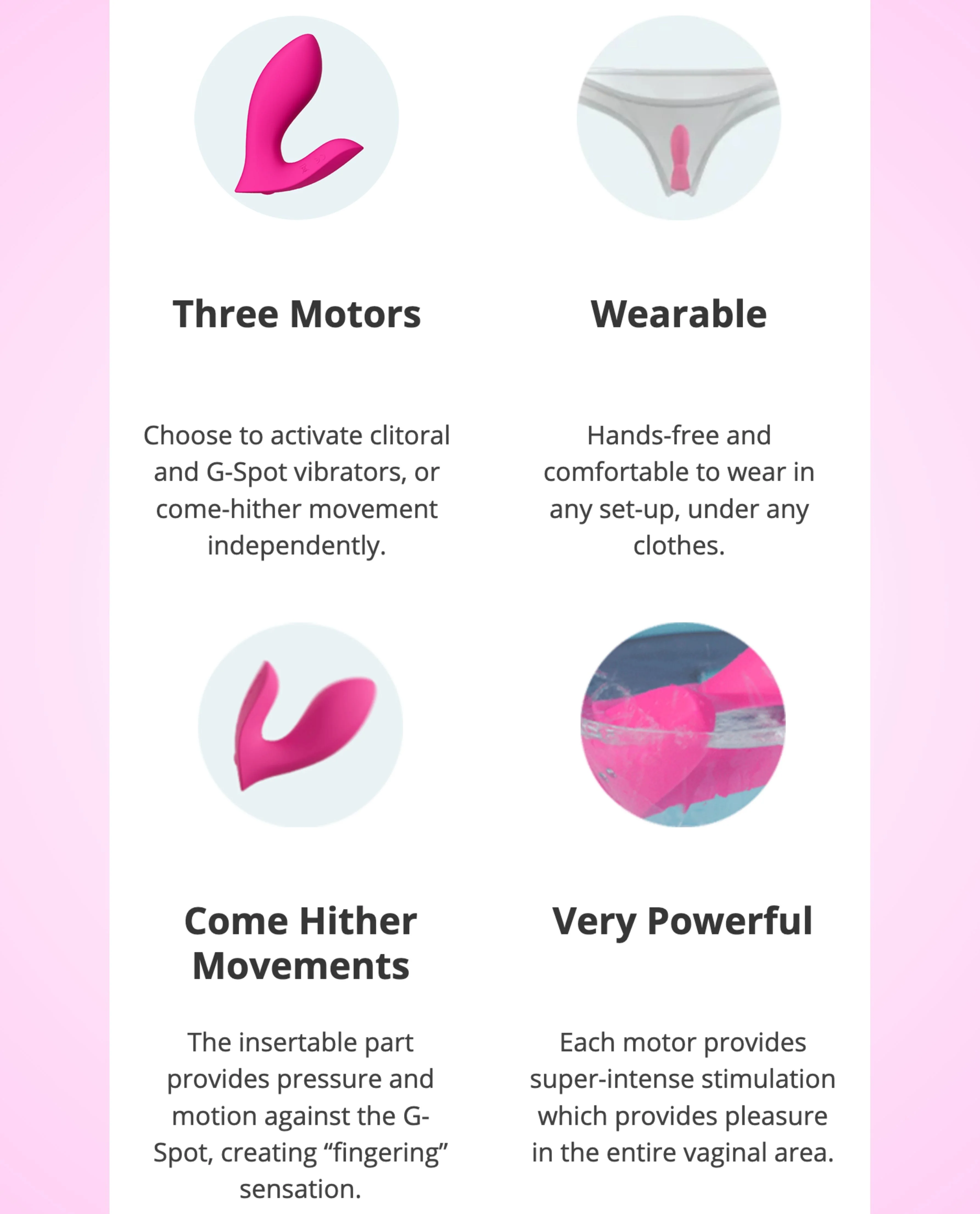 [FREE LUBE] Lovense Flexer App-Controlled Panties Vibrator - Image 3