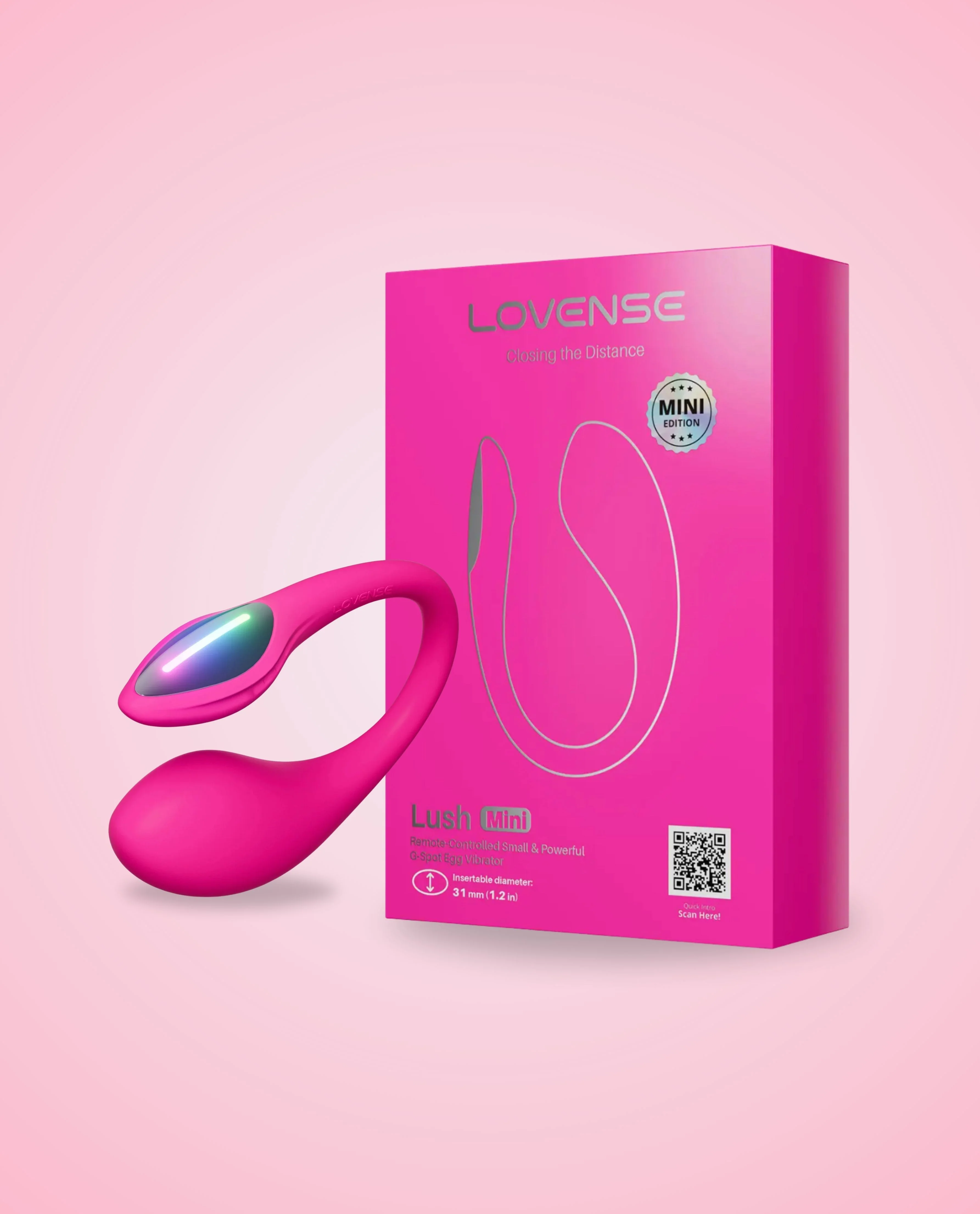 [FREE LUBE] Lovense Lush Mini App-Controlled Egg Vibrator - Image 10