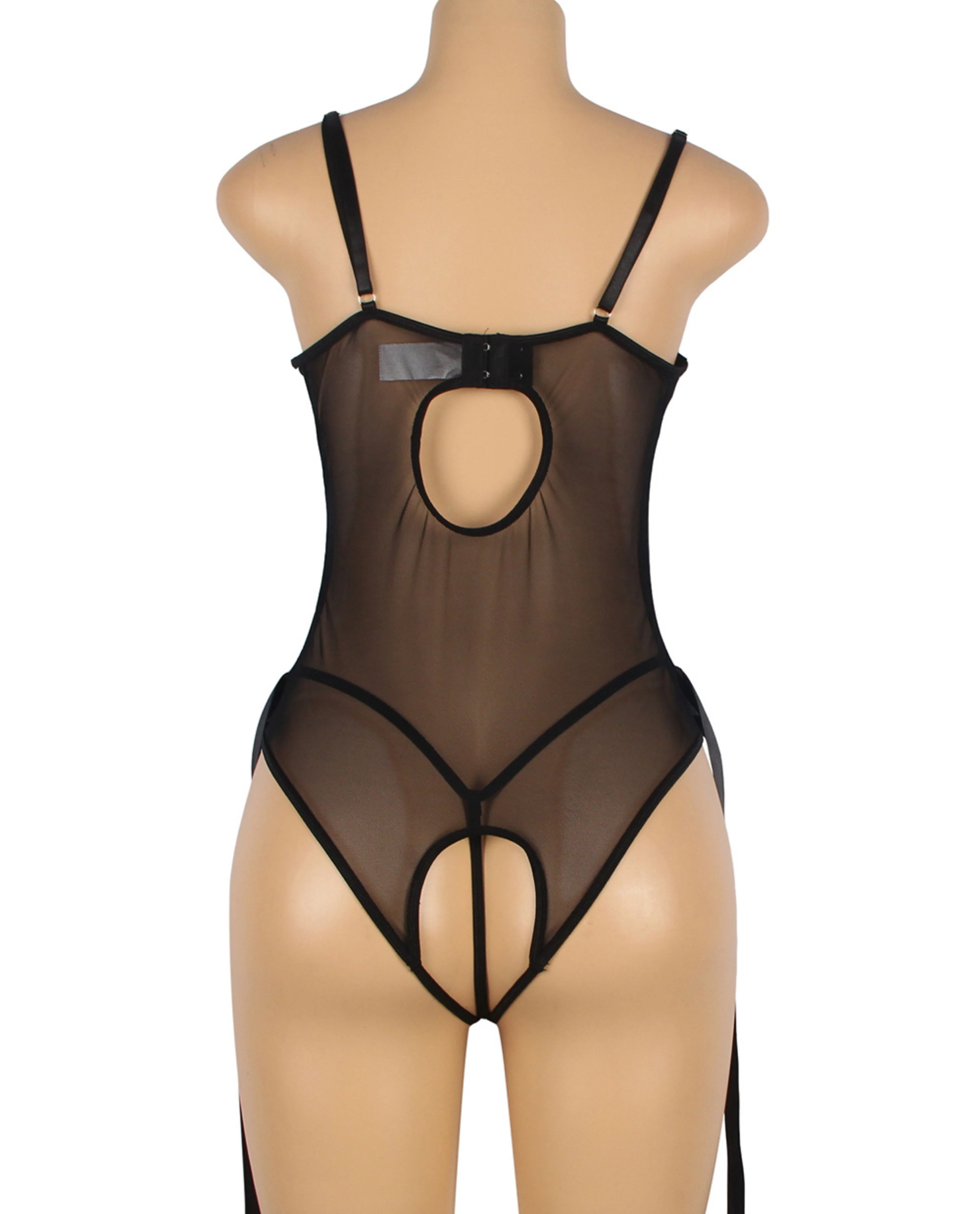 Ophelia Crotchless Teddy Lingerie - Image 11