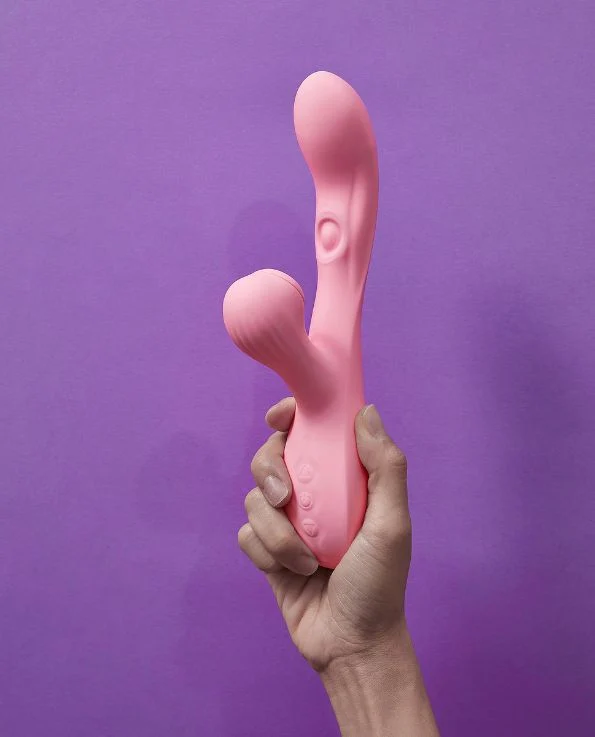Sakura G-Tapping Sucking Licking Vibrating Dildo (4-in-1) - Image 3
