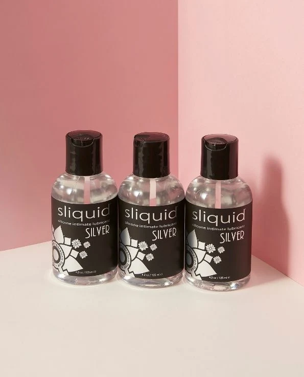 Sliquid Silver Natural Silicone Lubricant - Image 4
