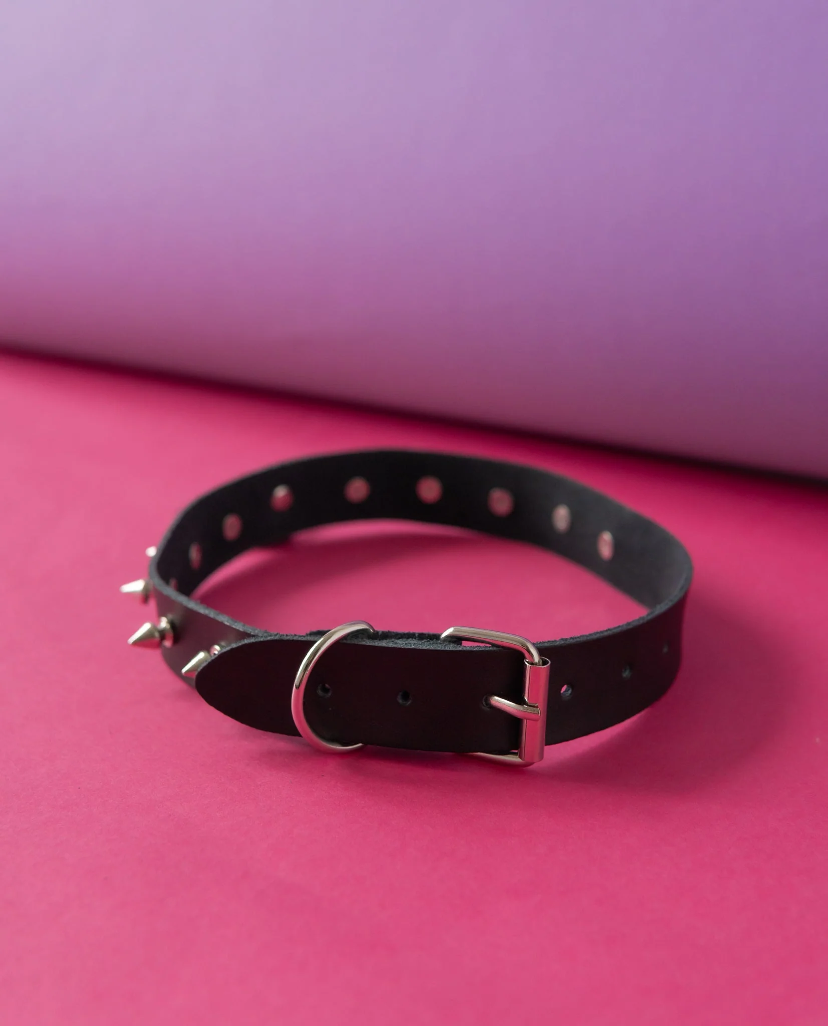 Thorne Leather Studded Collar - Image 9